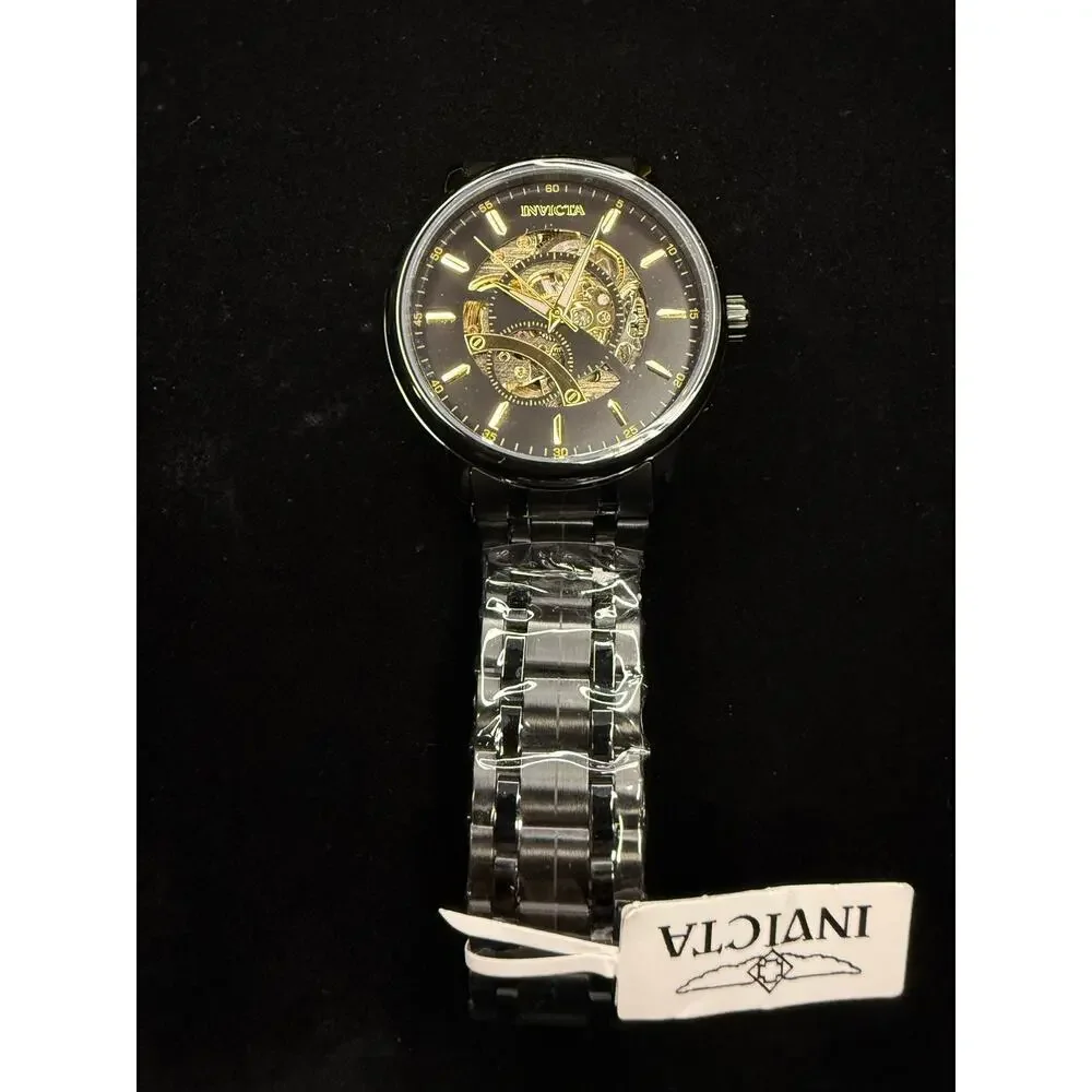 Invicta Objet D Art AUTOMATIC Skeleton Dial 43mm 69506 Brand New With Box
